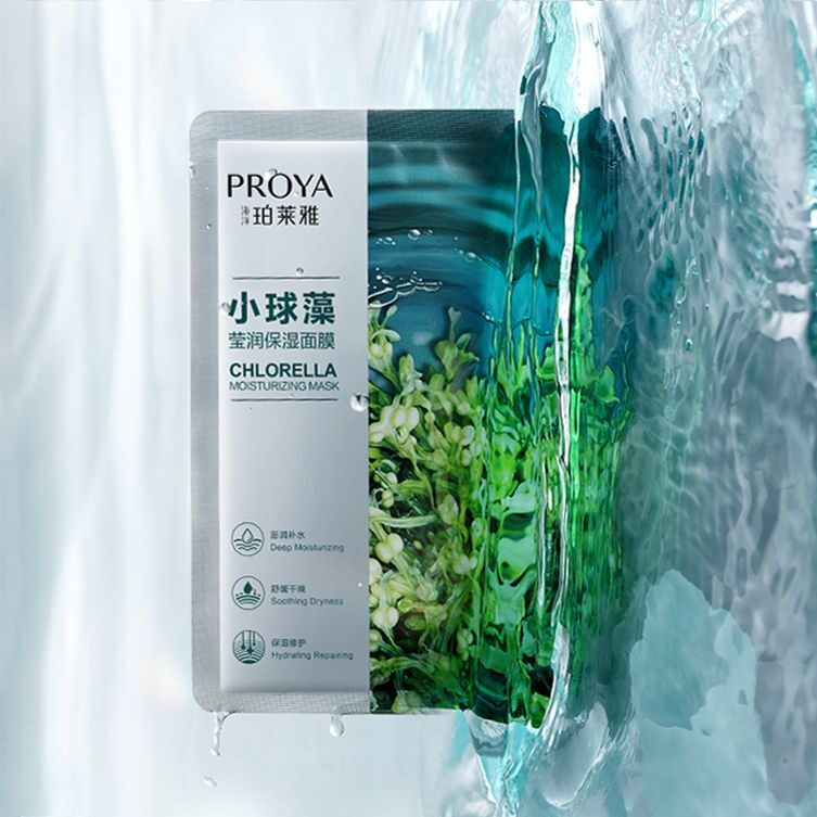 狗万小球藻莹润保湿面膜