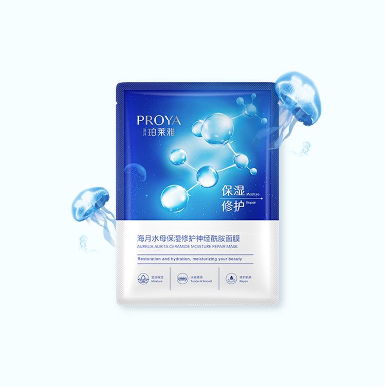 狗万海月水母保湿修护神经酰胺面膜